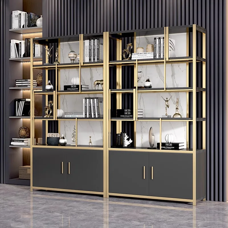 Light Luxury Simple Living Room Stainless Steel Bookshelf Bogu Shelf Floor Partition Bookcase Display Cabinet Office Shelf
Light Luxury Simple Living Room Stainless Steel Bookshelf Bogu Shelf Floor Partition Bookcase Display Cabinet Office Shelf