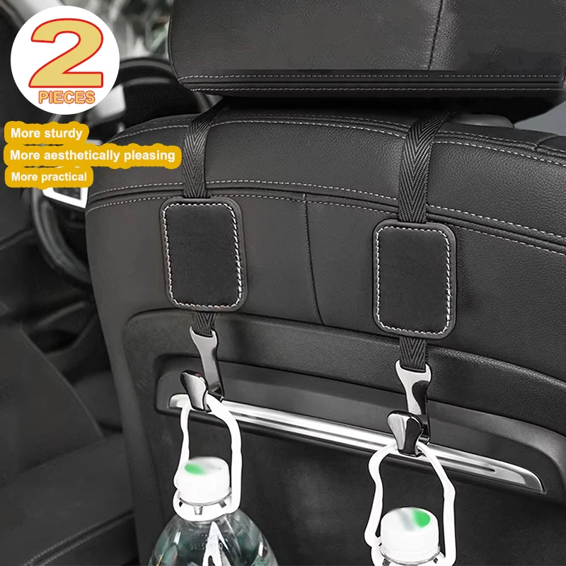 1/2Pcs Car Headrest Hooks Suede Seat Back Storage Hook Hanger for Bag Organizer Holder Clip Car Interior Decoration Accessories
1/2Pcs Car Headrest Hooks Suede Seat Back Storage Hook Hanger for Bag Organizer Holder Clip Car Interior Decoration Accessories