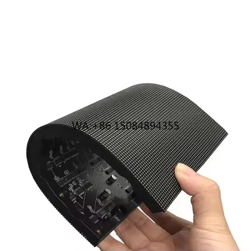 Складной гибкий светодиодный экран P1.8 P2 P2.5 SMD, ультратонкий изогнутый LED-модуль P2.5
Складной гибкий светодиодный экран P1.8 P2 P2.5 SMD, ультратонкий изогнутый LED-модуль P2.5