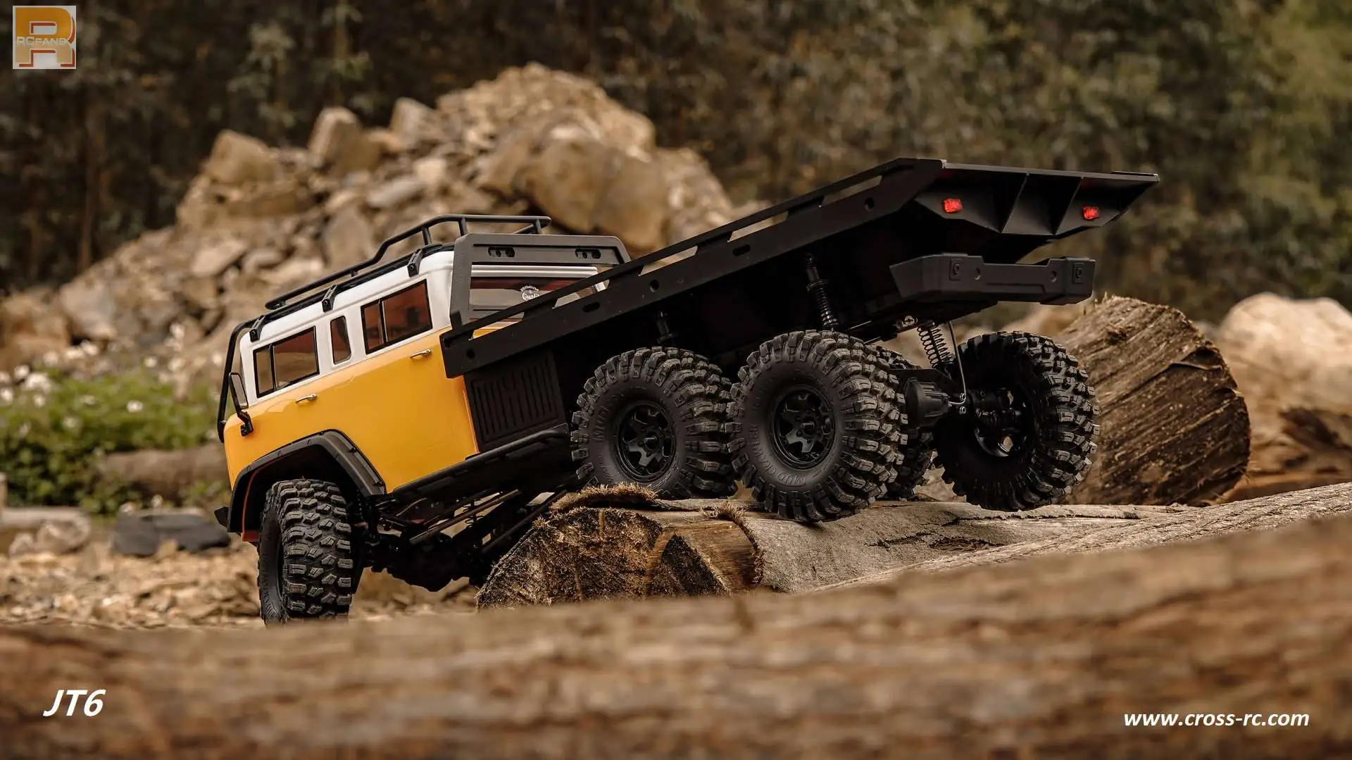 1/10 CROSSRC JT6 6X6 RC Гусеничный пульт дистанционного управления 6WD RTR 2,4 ГГц Планшетный радиоуправляемый автомобиль Модель
1/10 CROSSRC JT6 6X6 RC Гусеничный пульт дистанционного управления 6WD RTR 2,4 ГГц Планшетный радиоуправляемый автомобиль Модель