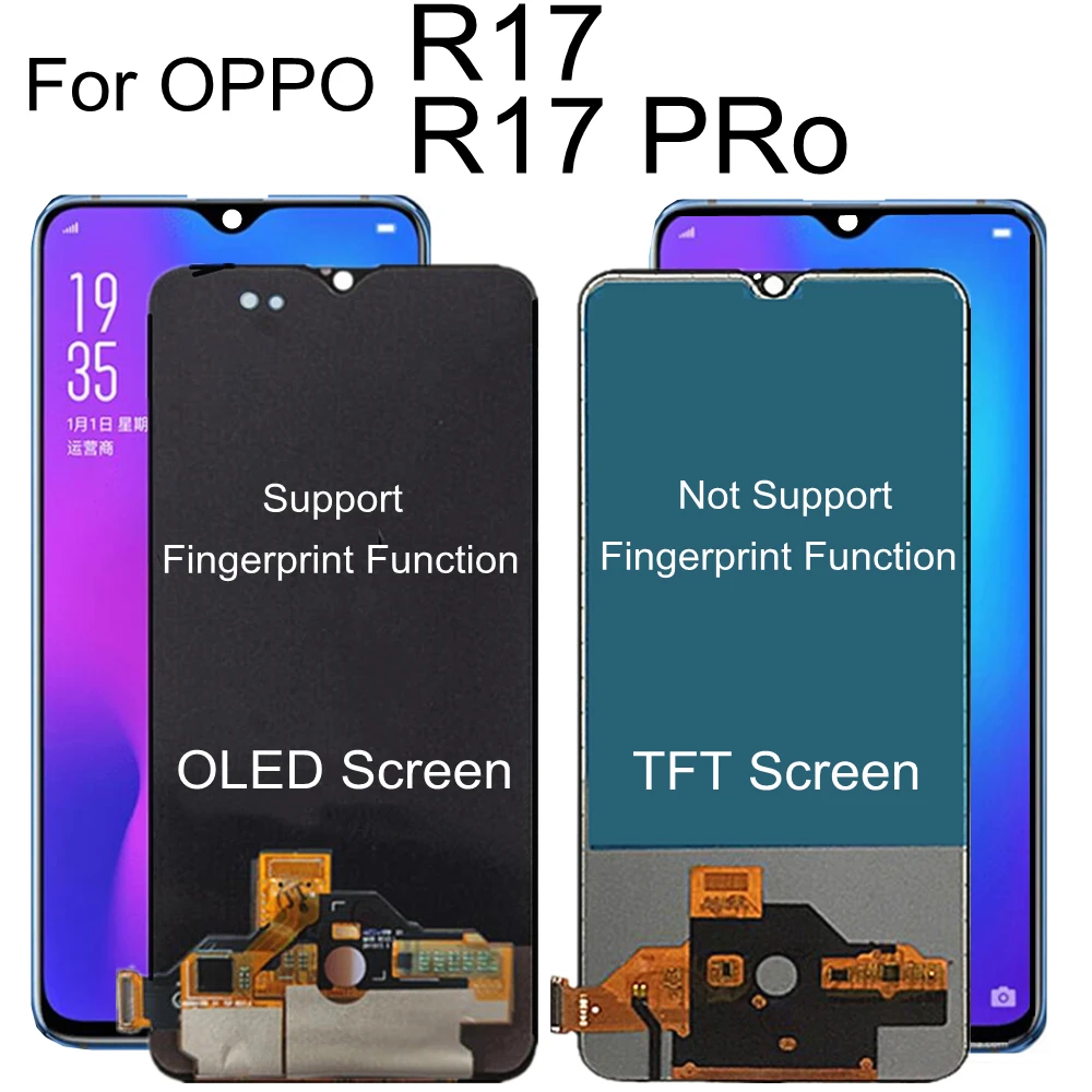 FOR OPPO R17 PRO RX17 PRO CPH1879 PH1877 PBDM00 LCD Display Touch Screen Assembly Replacement Accessory
FOR OPPO R17 PRO RX17 PRO CPH1879 PH1877 PBDM00 LCD Display Touch Screen Assembly Replacement Accessory