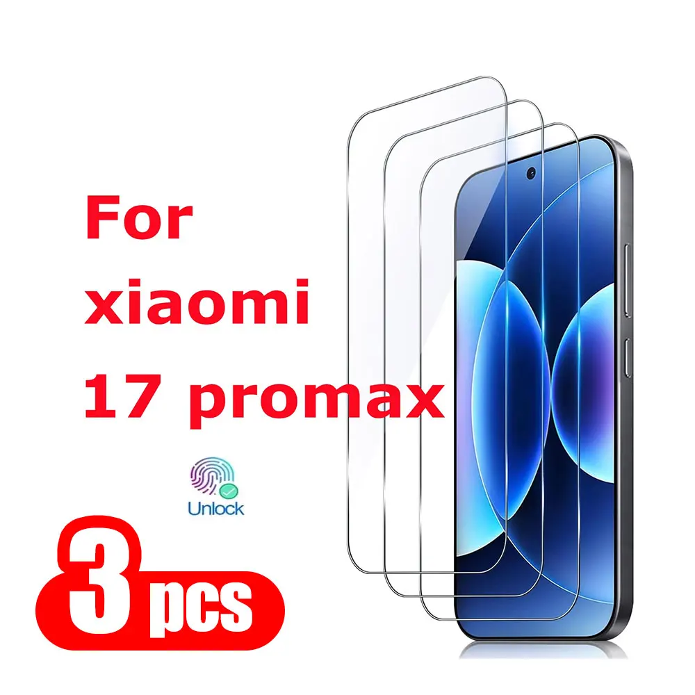 1-3PCS Screen Protector Fingerprint Unlock For Xiaomi 17 Pro Max 17 Anti-Scratch For Xiaomi 15 17Pro Anti-Shatter Tempered Glass
1-3PCS Screen Protector Fingerprint Unlock For Xiaomi 17 Pro Max 17 Anti-Scratch For Xiaomi 15 17Pro Anti-Shatter Tempered Glass
