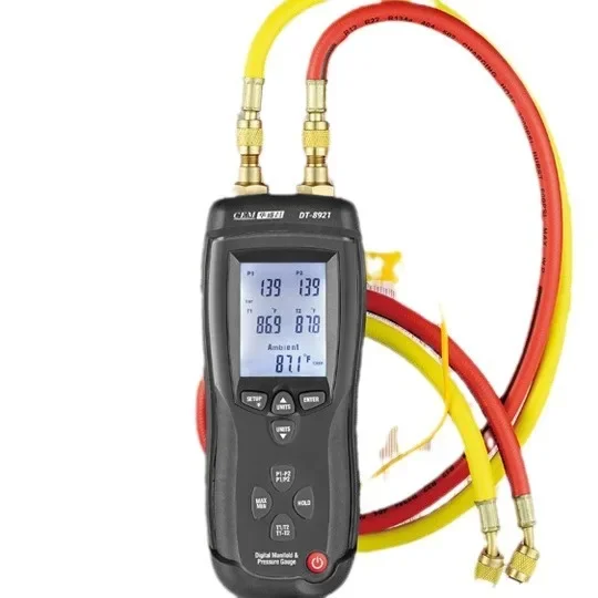 Popular Product DT-8921 Professional Electronic Refrigerant Pressure Gauge
Popular Product DT-8921 Professional Electronic Refrigerant Pressure Gauge