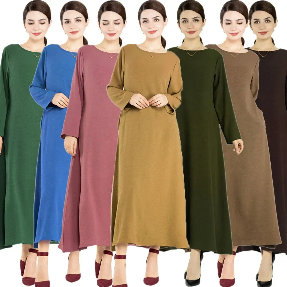 Ramadan Muslim Hijab Dress Abayas for Women Abaya Dubai Turkey Islam Clothing Kaftan Robe Turkey Longue Femme Musulmane Vestidos
Ramadan Muslim Hijab Dress Abayas for Women Abaya Dubai Turkey Islam Clothing Kaftan Robe Turkey Longue Femme Musulmane Vestidos