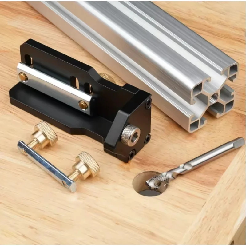 Auxiliary Tool Manual Threading DIY Furniture Compact Manual Tapping Versatile Jig Locator for 20/30/40 Type Aluminum Profiles
Auxiliary Tool Manual Threading DIY Furniture Compact Manual Tapping Versatile Jig Locator for 20/30/40 Type Aluminum Profiles