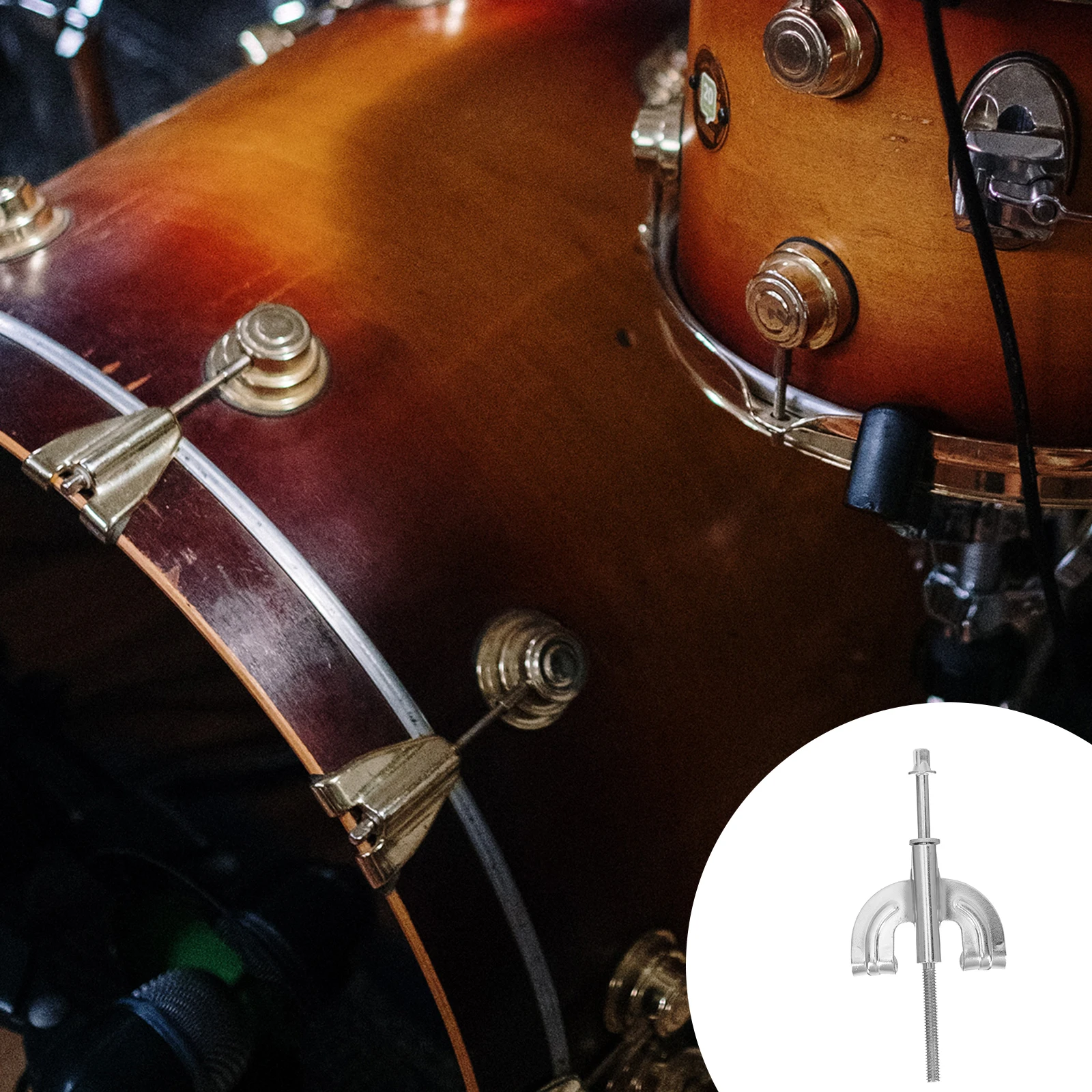 Drum Ring Fixing Accessories Stainless Steel Lugs Bass Snare Connector Replacement Parts Practical Silver Drum Hardware
Drum Ring Fixing Accessories Stainless Steel Lugs Bass Snare Connector Replacement Parts Practical Silver Drum Hardware