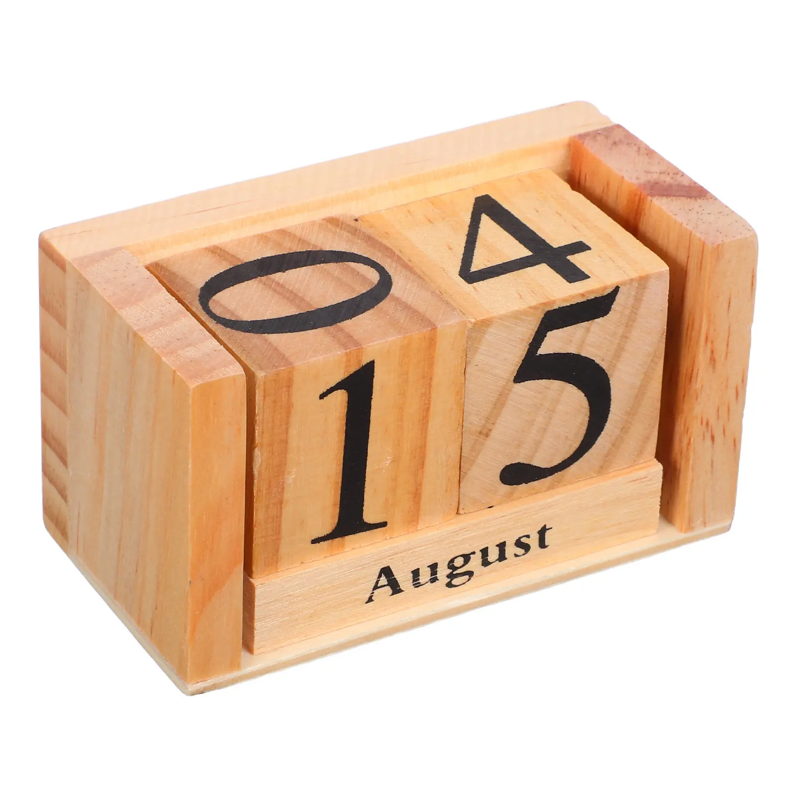 Wooden Desk Calendar Solid Wood Block Design Manual Adjustable Daily Date Month Display Vintage Rustic Office Home Decor
Wooden Desk Calendar Solid Wood Block Design Manual Adjustable Daily Date Month Display Vintage Rustic Office Home Decor