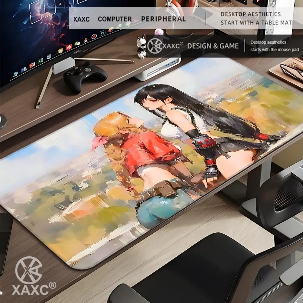 Playmat Final Fantasy Aerith Tifa 600 X 350mm Playmat Deskmat Stitched Edges Mousepad Gaming Table Office Accessory Mats XAXC
Playmat Final Fantasy Aerith Tifa 600 X 350mm Playmat Deskmat Stitched Edges Mousepad Gaming Table Office Accessory Mats XAXC