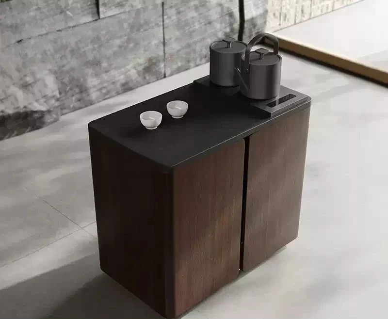 Italian minimalist household small tea table balcony mobile tea table light luxury modern high sense
Italian minimalist household small tea table balcony mobile tea table light luxury modern high sense