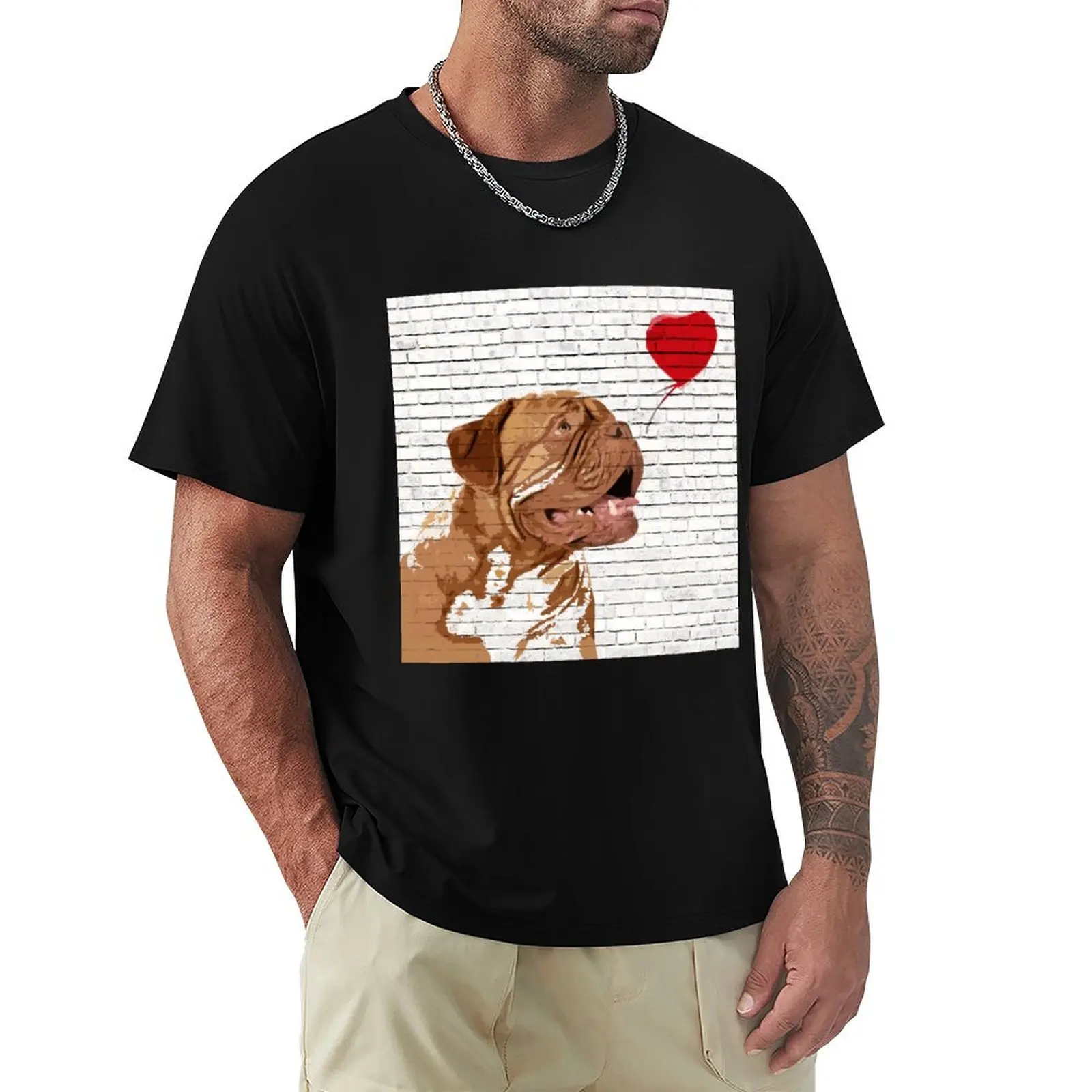 Dogue De Bordeaux Banksy Style T-Shirt Lightweight Hiking T-Shirt
Dogue De Bordeaux Banksy Style T-Shirt Lightweight Hiking T-Shirt