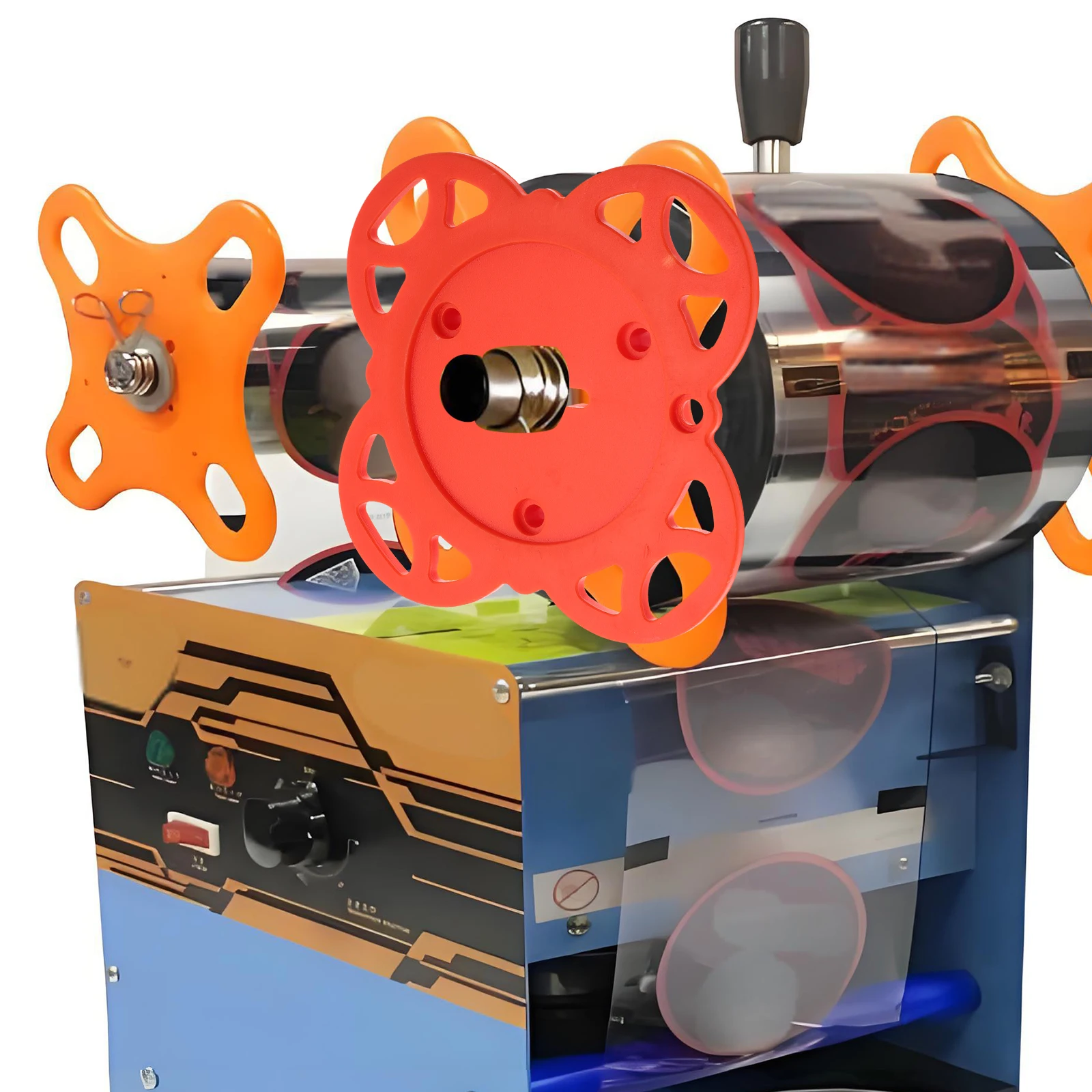 Spring Clip Collar For Universal Fit Easy Install Compact Lightweight Fits Bubble Tea Coffee Cups Manual Cup Sealing Machine
Spring Clip Collar For Universal Fit Easy Install Compact Lightweight Fits Bubble Tea Coffee Cups Manual Cup Sealing Machine