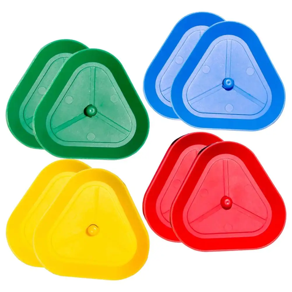 8 Pcs Lazy Card Clipper Holder 4 Colors Triangle Design Hands Free Playing Card Stand Game Supplies Poker Organizer
8 Pcs Lazy Card Clipper Holder 4 Colors Triangle Design Hands Free Playing Card Stand Game Supplies Poker Organizer