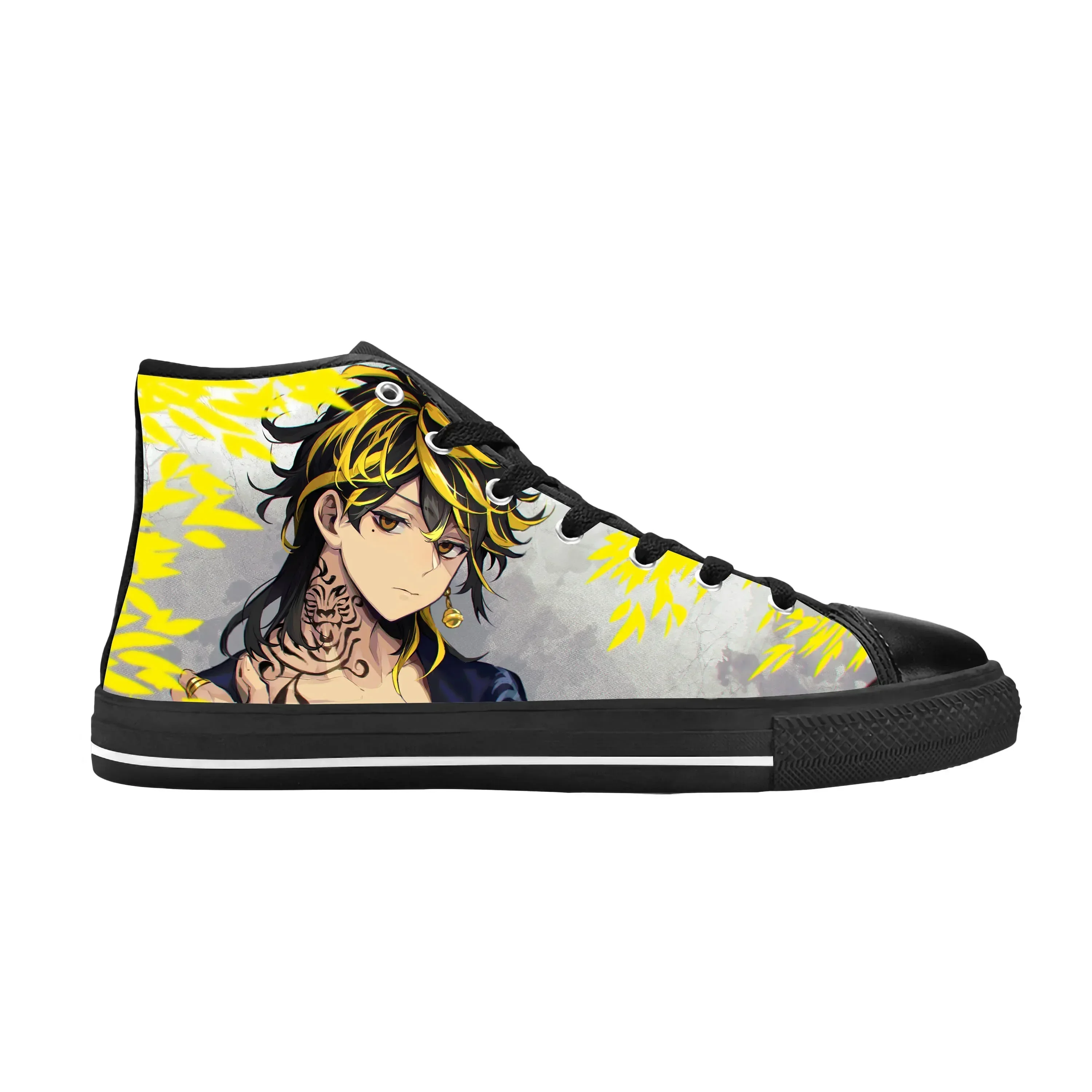 Japanese Anime Tokyo Revengers Hanemiya Kazutora Casual Cloth Shoes High Top Comfortable Breathable 3D Print Men Women Sneakers
Japanese Anime Tokyo Revengers Hanemiya Kazutora Casual Cloth Shoes High Top Comfortable Breathable 3D Print Men Women Sneakers
