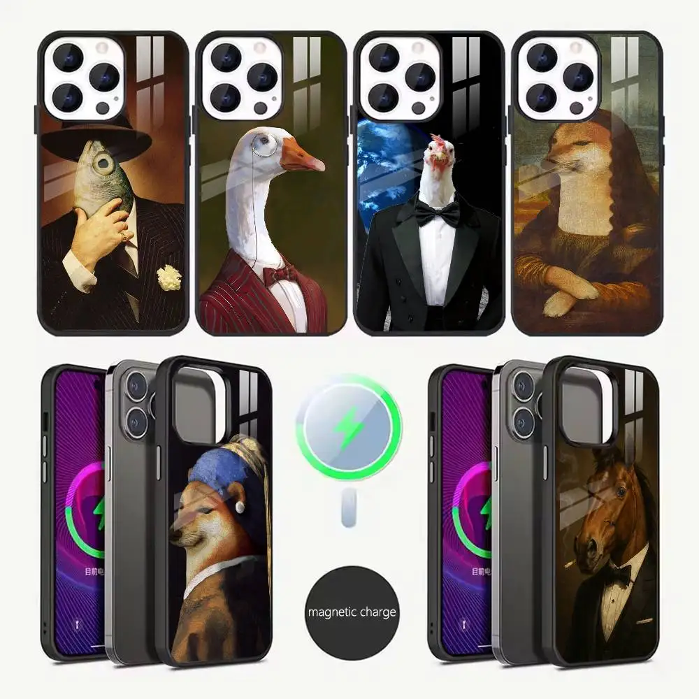 Funny Animal l-p- Print Phone Case For iPhone17, 16,15,14,13,12,11,Pro,Max,Plus,SE4,Magnetic Charging
Funny Animal l-p- Print Phone Case For iPhone17, 16,15,14,13,12,11,Pro,Max,Plus,SE4,Magnetic Charging