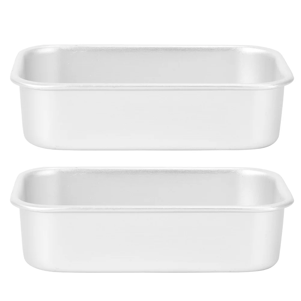 2 Pcs Square Cake Mold Bread Pan Baking For Home Toast Crepes Bakeware Biscuits Oven Molds
2 Pcs Square Cake Mold Bread Pan Baking For Home Toast Crepes Bakeware Biscuits Oven Molds