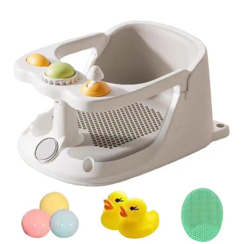 Bathing Chair for Babies Suction Cups Bathtub Chair Non Slip Portable Toddler Safety Bath Tub Chair Babies Shower Essential
Bathing Chair for Babies Suction Cups Bathtub Chair Non Slip Portable Toddler Safety Bath Tub Chair Babies Shower Essential