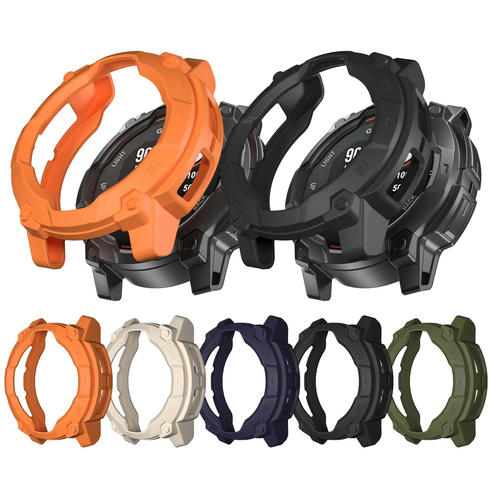 for Garmin Instinct 3 45/50mm Protective Cover TPU Anti-scratch Protector Shell for Instinct 3 Accessories
for Garmin Instinct 3 45/50mm Protective Cover TPU Anti-scratch Protector Shell for Instinct 3 Accessories