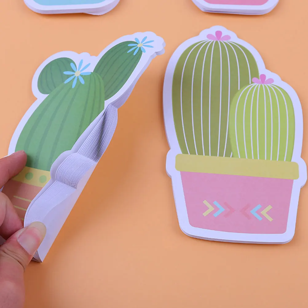 Cactus Sticky Memo Notes Tearable Cartoon Note Pad 30 Sheets Each Fun Office Desk Accessories for School and Classroom Decor
Cactus Sticky Memo Notes Tearable Cartoon Note Pad 30 Sheets Each Fun Office Desk Accessories for School and Classroom Decor