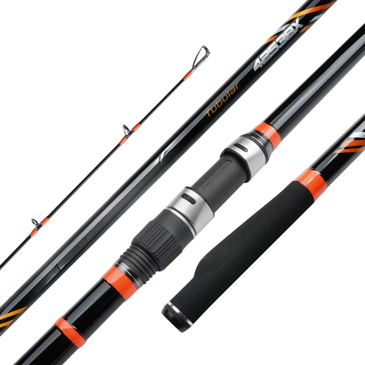 14 '0' 5 + 1 Fuji Guide 3 Section EVA Handle Long Cast Surf Rod
14 '0' 5 + 1 Fuji Guide 3 Section EVA Handle Long Cast Surf Rod