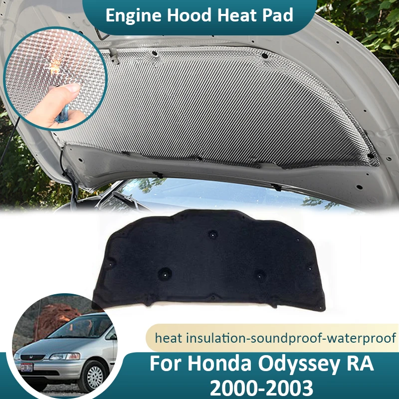 Передний капот двигателя для Honda Odyssey RA6 7 8 9 MK2 2000 2001 2002 звукоизоляционный коврик звукоизоляционный хлопковый коврик автомобильные аксессуары
Передний капот двигателя для Honda Odyssey RA6 7 8 9 MK2 2000 2001 2002 звукоизоляционный коврик звукоизоляционный хлопковый коврик автомобильные аксессуары