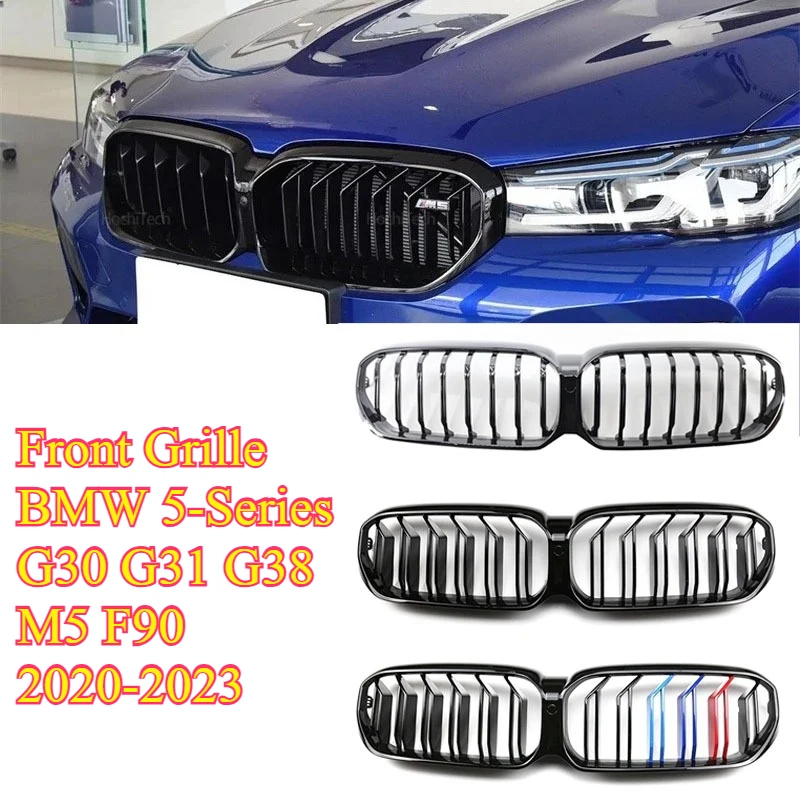 Автомобильная решетка для почек для BMW 5 серии G30 G38 G31 F90 M5 LCI 2020 2021 2022 2023 M Цвет/Глянцевый черный Решетки переднего бампера
Автомобильная решетка для почек для BMW 5 серии G30 G38 G31 F90 M5 LCI 2020 2021 2022 2023 M Цвет/Глянцевый черный Решетки переднего бампера