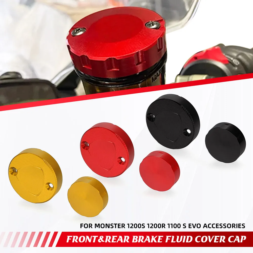 FOR Ducati Multistrada 1200 1260 V4/S Streethighter 1098S 1198 Accessories Motorcycle Rear Front Brake Fluid Covers Tank Cover
FOR Ducati Multistrada 1200 1260 V4/S Streethighter 1098S 1198 Accessories Motorcycle Rear Front Brake Fluid Covers Tank Cover
