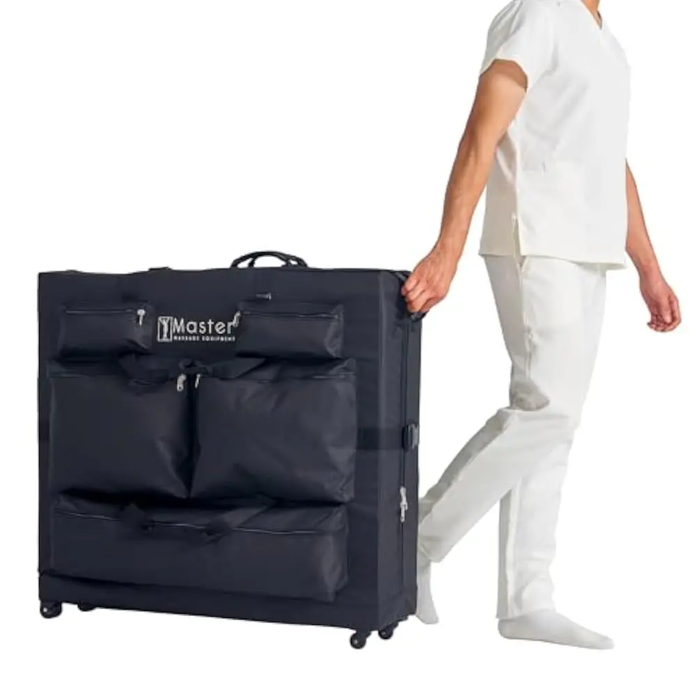 Universal Size Wheeled Massage Table Carry Case With Wheels, Oversized Carrying Bag For Foldable Massage Bed With Castors-Fits
Universal Size Wheeled Massage Table Carry Case With Wheels, Oversized Carrying Bag For Foldable Massage Bed With Castors-Fits
