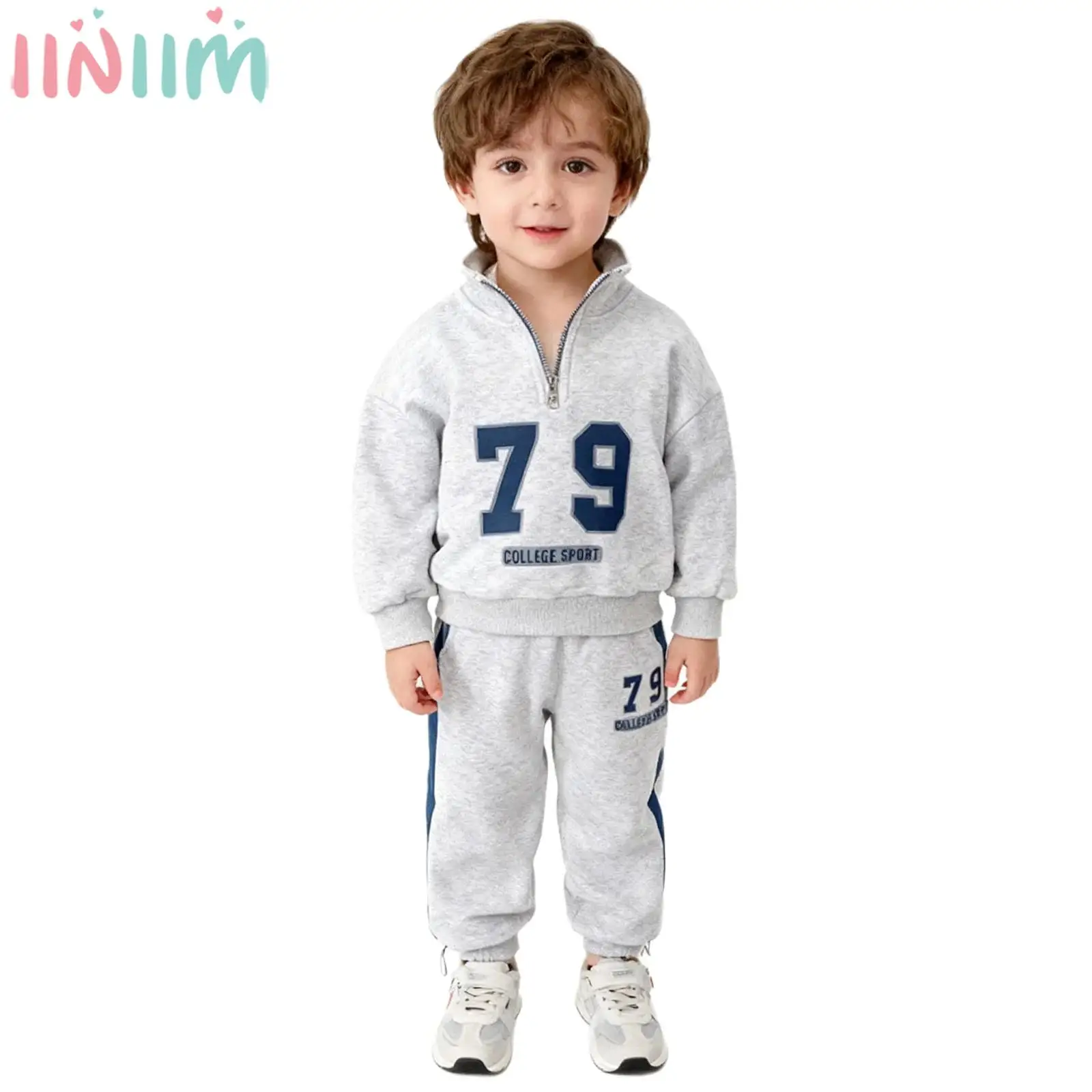 Повседневный спортивный комплект для маленьких мальчиков, спортивный костюм, толстовка с длинными рукавами, пальто с эластичным поясом, спортивные штаны, весенне-осенняя одежда
Повседневный спортивный комплект для маленьких мальчиков, спортивный костюм, толстовка с длинными рукавами, пальто с эластичным поясом, спортивные штаны, весенне-осенняя одежда