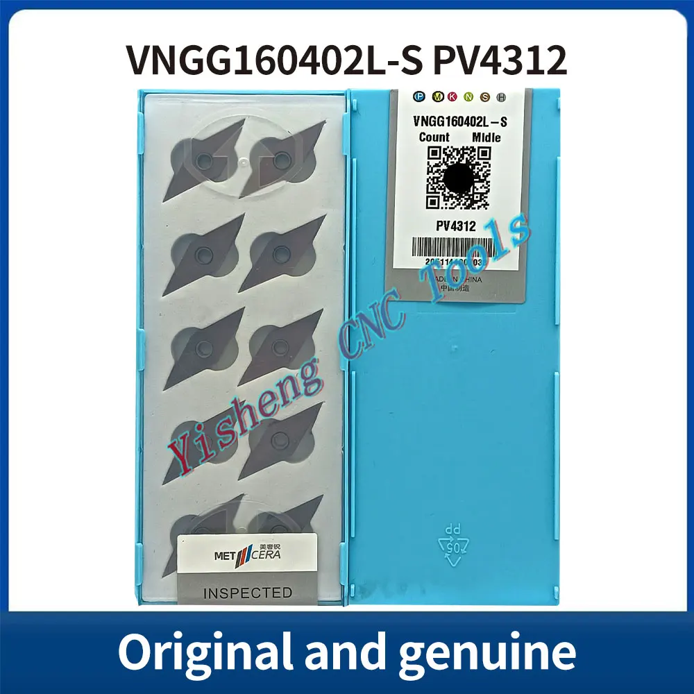METCERA Cutting Tools VNGG160402L-S VNGG160402R-S VNGG160404R-S PV4312 Tungsten carbide CNC inserts
METCERA Cutting Tools VNGG160402L-S VNGG160402R-S VNGG160404R-S PV4312 Tungsten carbide CNC inserts