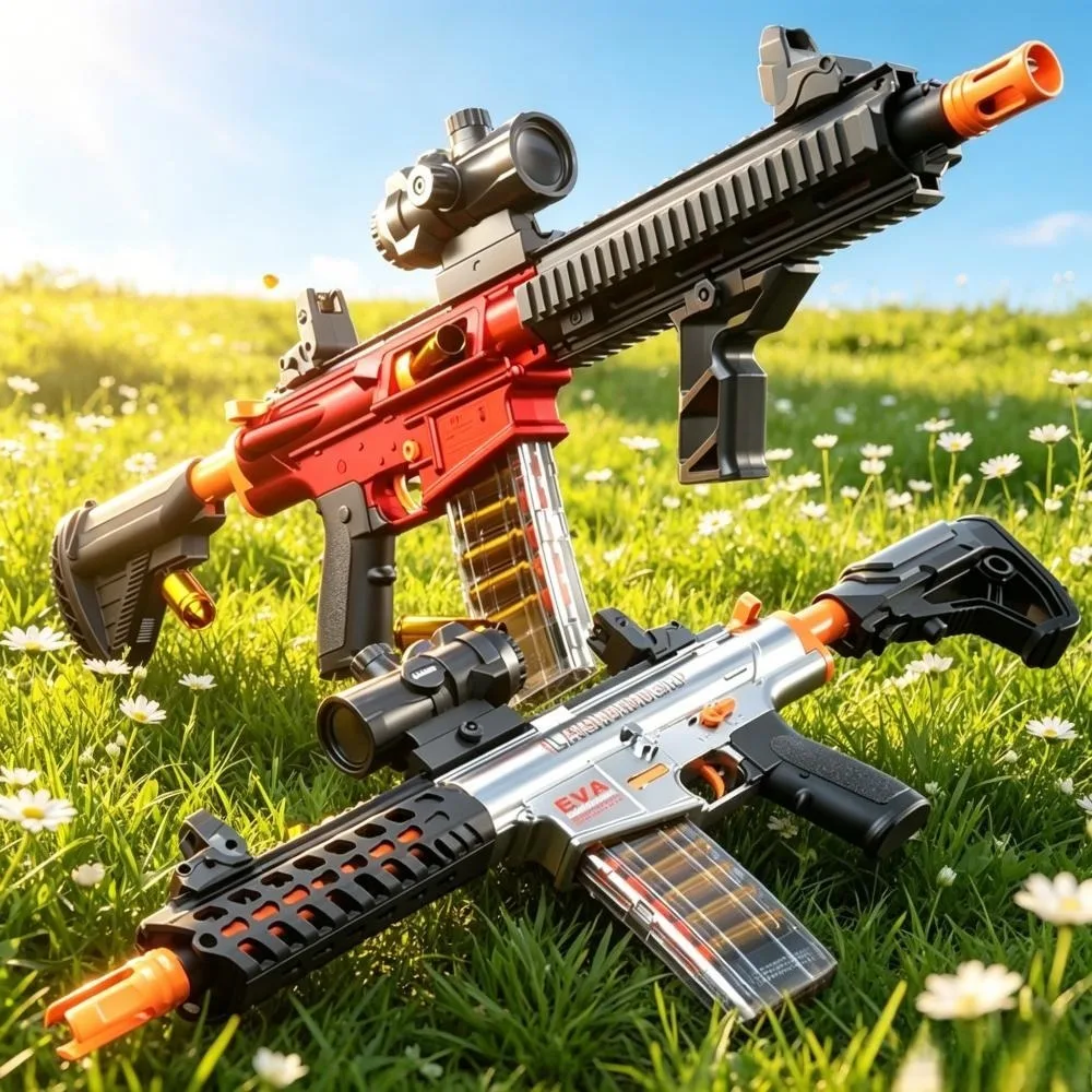 Electric Toy Gun Durable Automatic Firing Design Outdoor Combat Shooting Play Birthday Gift Choice For Boys
Electric Toy Gun Durable Automatic Firing Design Outdoor Combat Shooting Play Birthday Gift Choice For Boys