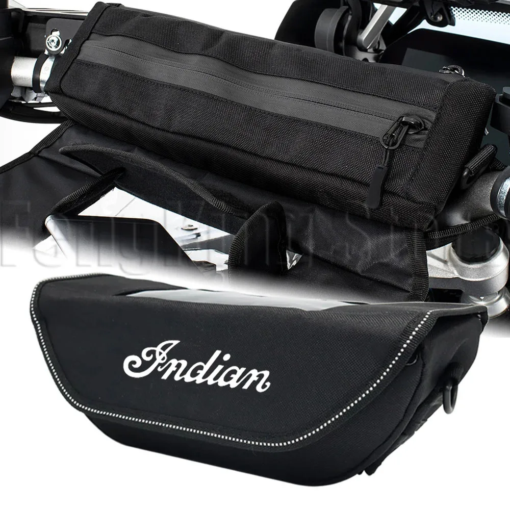 For Indian FTR 1200 S Carbon / Rally Chief VINTAGE Scout Motorcycle Handlebar bag waterproof handlebar travel navigation bag
For Indian FTR 1200 S Carbon / Rally Chief VINTAGE Scout Motorcycle Handlebar bag waterproof handlebar travel navigation bag