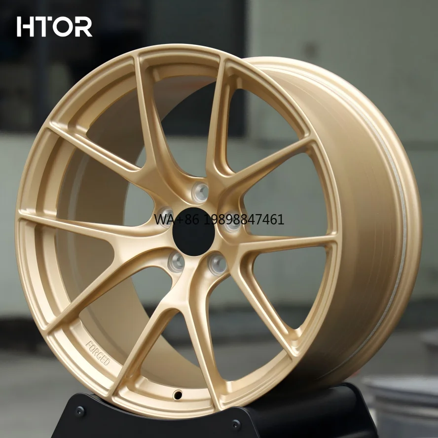 HTOR Vs-5rs Recessed One-piece Forged Wheel Double Five Spokes 18 19 20 Inch Gold Painted New Custom-made 5X120 5x112 for E30
HTOR Vs-5rs Recessed One-piece Forged Wheel Double Five Spokes 18 19 20 Inch Gold Painted New Custom-made 5X120 5x112 for E30