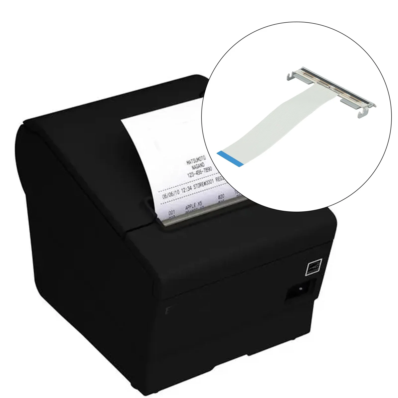 For Thermal Printing TM-T88V Print Head Printer Print Head As Shown In The Picture Stable Performance Standard Size
For Thermal Printing TM-T88V Print Head Printer Print Head As Shown In The Picture Stable Performance Standard Size
