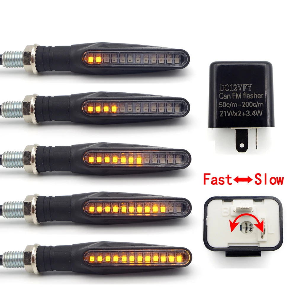 Flasher speed LED motorcycle water flow turn signal For triumph street triple bajaj dominate kawasaki z900 bajaj accessories
Flasher speed LED motorcycle water flow turn signal For triumph street triple bajaj dominate kawasaki z900 bajaj accessories