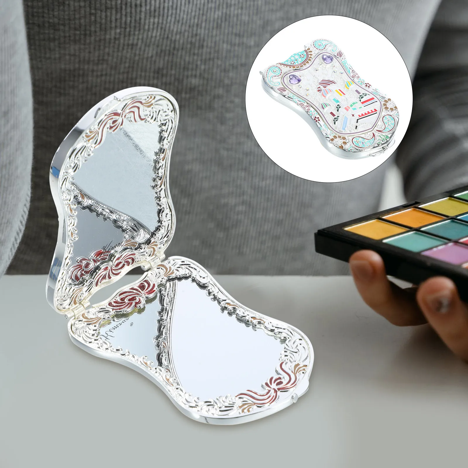 Small Mirror Makeup Portable for Purse Compact Purses Mini Pocket Cute Hand Held
Small Mirror Makeup Portable for Purse Compact Purses Mini Pocket Cute Hand Held