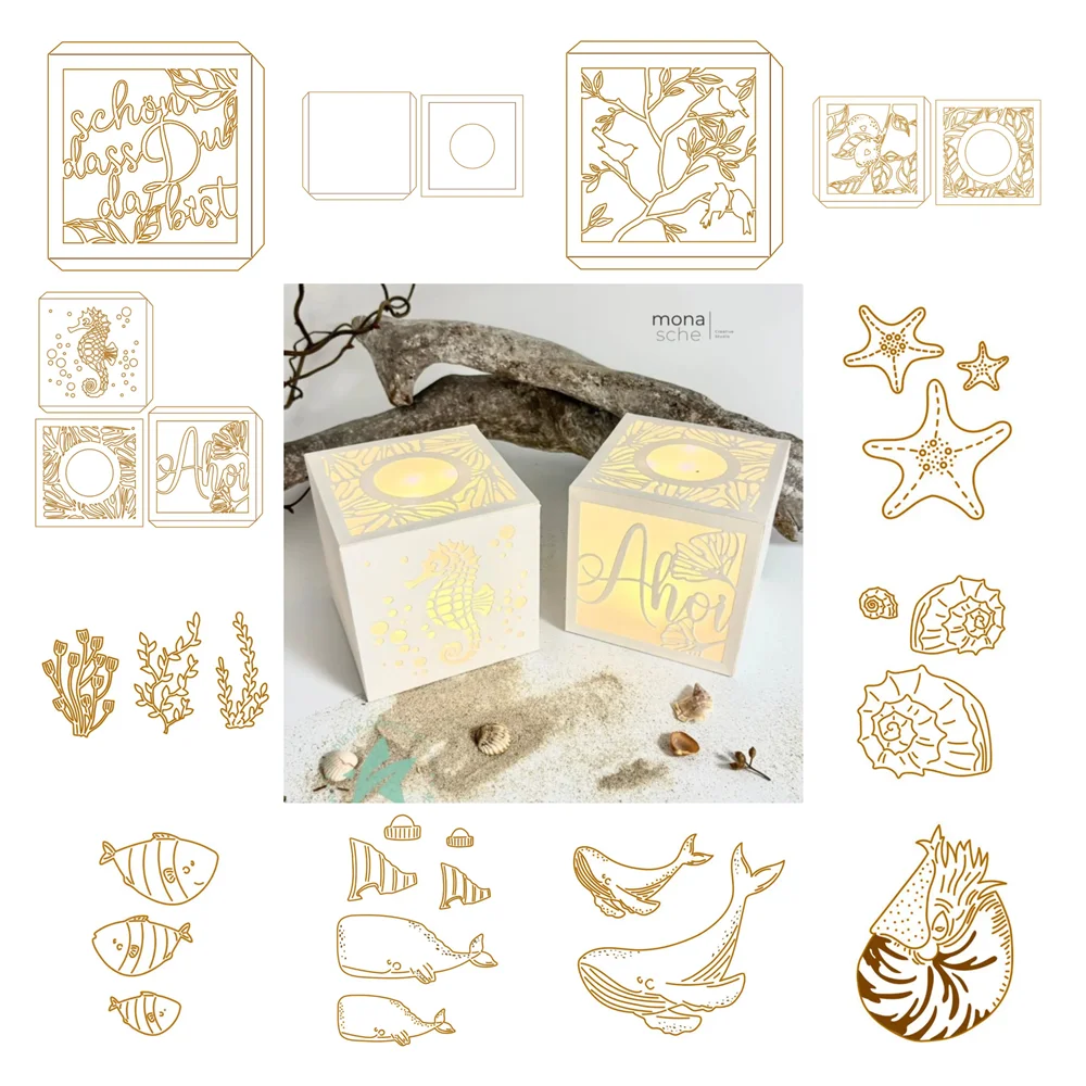 Cutting Dies Lichtbox Groß Nautilidae Seesterne Ozeanriesen Underwater World for New 2026 Scrapbooking Card Craft Gift
Cutting Dies Lichtbox Groß Nautilidae Seesterne Ozeanriesen Underwater World for New 2026 Scrapbooking Card Craft Gift