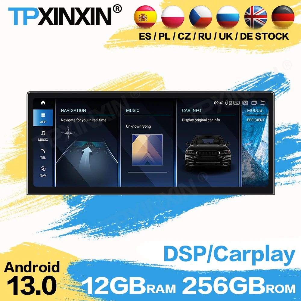 Car Radio Stereo Android Auto Thin Screen For BMW 3 Series E90 2005~2012 GPS Navigation Automotive Multimedia IPS Head Unit
Car Radio Stereo Android Auto Thin Screen For BMW 3 Series E90 2005~2012 GPS Navigation Automotive Multimedia IPS Head Unit