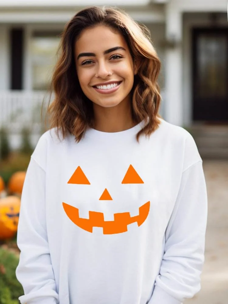 Женская толстовка Pumpkin Face loween, свободный крой, из чистого хлопка, удобная женская толстовка с капюшоном, осенняя модная женская одежда
Женская толстовка Pumpkin Face loween, свободный крой, из чистого хлопка, удобная женская толстовка с капюшоном, осенняя модная женская одежда