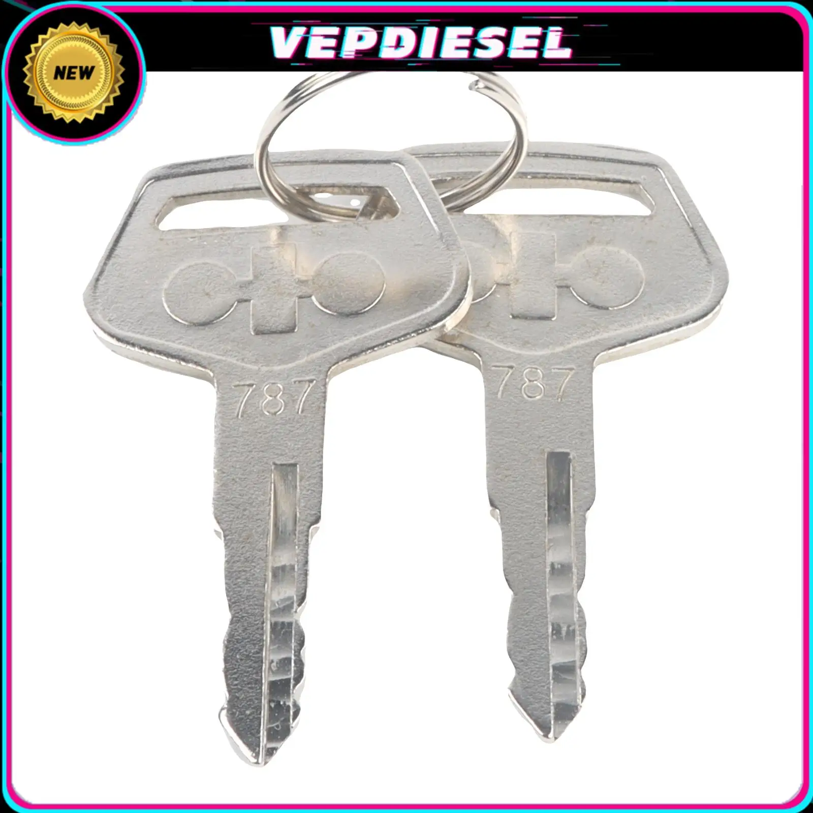 2 Pcs/lot 787 Truck Parts Ignition Key for Komatsu Excavator Key Switch Accessories Parts
2 Pcs/lot 787 Truck Parts Ignition Key for Komatsu Excavator Key Switch Accessories Parts