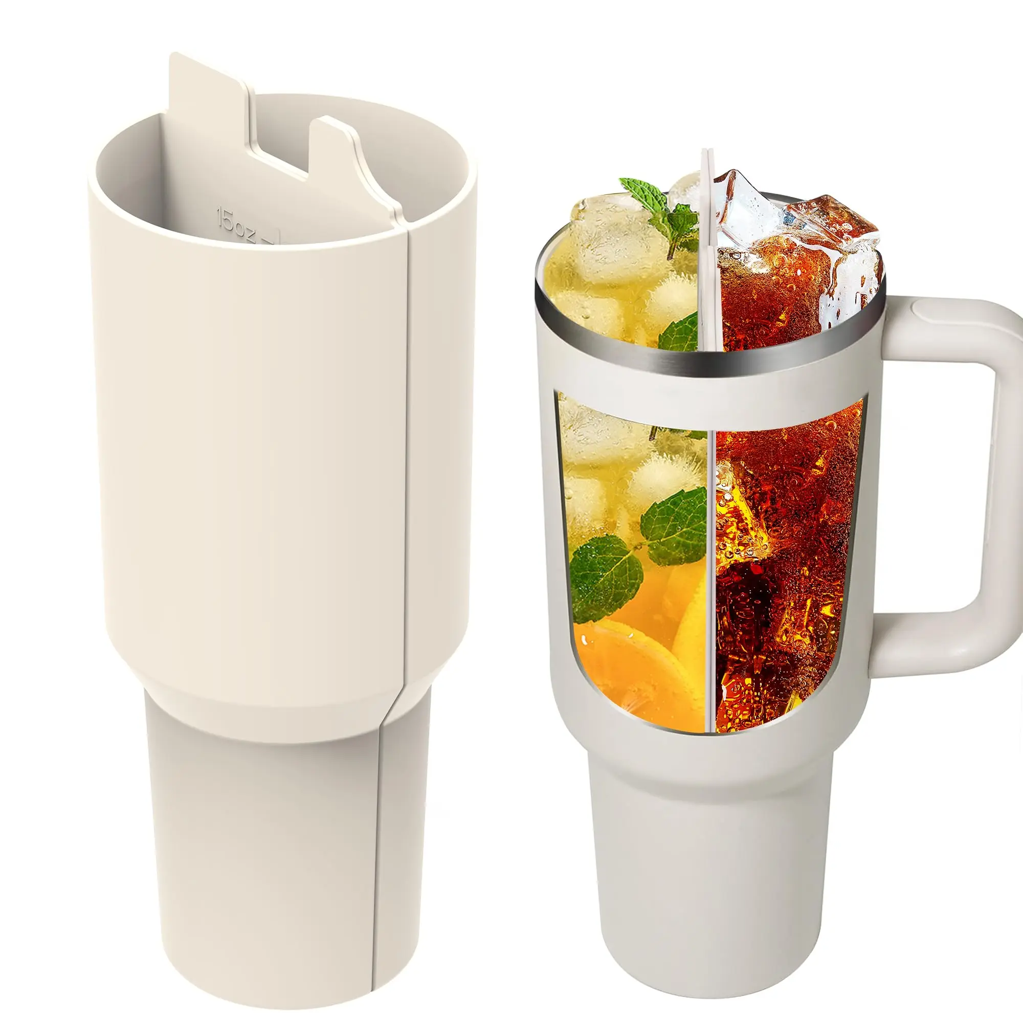 2pcs.Divider Insert Silicone Divider Liner for 40oz Tumbler Silicone Double Inner Tray Accessories
2pcs.Divider Insert Silicone Divider Liner for 40oz Tumbler Silicone Double Inner Tray Accessories