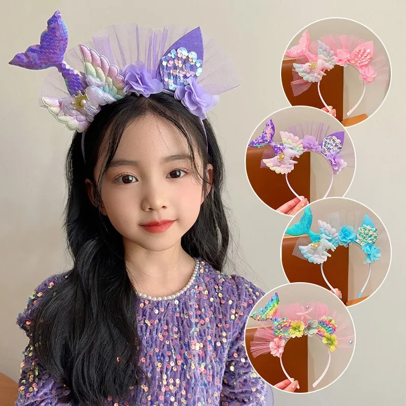 Mermaid Princess Hair Hoop Girl Super Fairy Unicorn Headband Little Girl Hair Accessories
Mermaid Princess Hair Hoop Girl Super Fairy Unicorn Headband Little Girl Hair Accessories