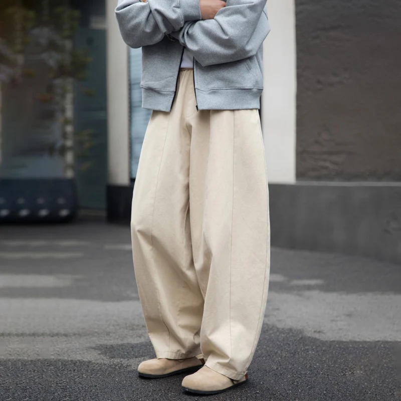 TFETTERS Brand 2025 Men's Casual Pants Summer New Split Structure Design Crotch Loose Curved Tapered Oversize Mans Trousers
TFETTERS Brand 2025 Men's Casual Pants Summer New Split Structure Design Crotch Loose Curved Tapered Oversize Mans Trousers