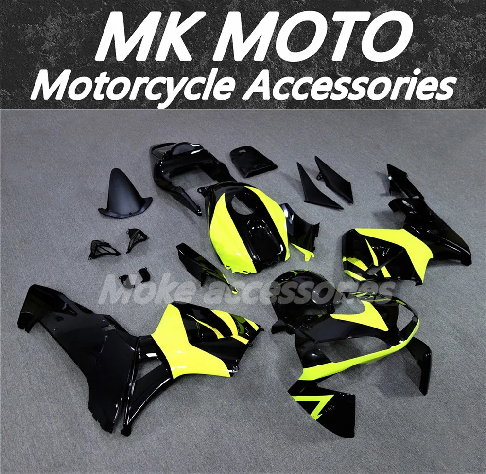 Комплект обтекателей для CBR600RR 2003-2004, высококачественный комплект кузовных деталей из ABS-пластика, ярко-черный с желтым.
Комплект обтекателей для CBR600RR 2003-2004, высококачественный комплект кузовных деталей из ABS-пластика, ярко-черный с желтым.