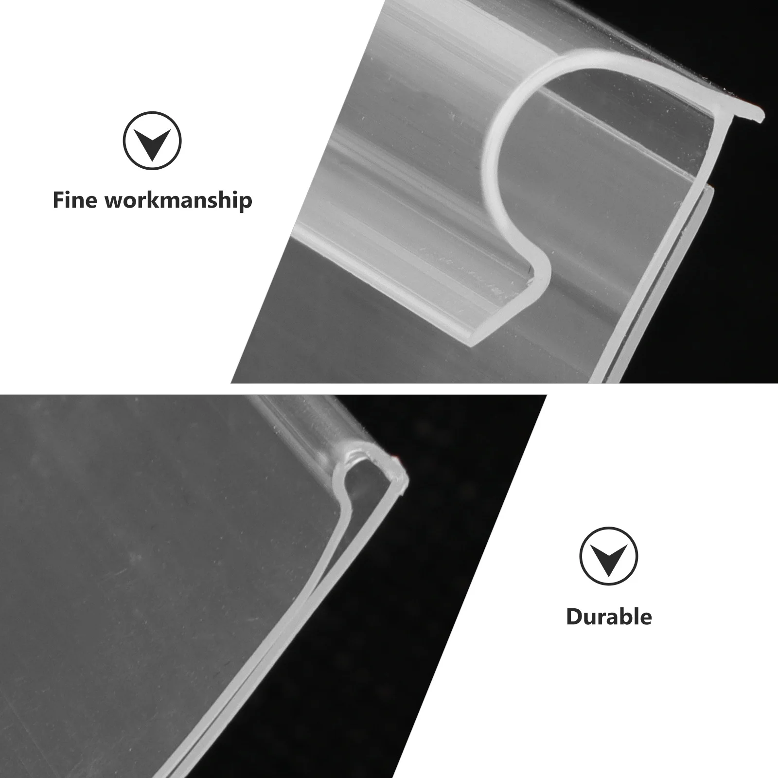 60pcs Price Holder Price Display Tag Transparent Display Tag For Shelf Supermarket Retail Goods Rack Signage Ad Tool
60pcs Price Holder Price Display Tag Transparent Display Tag For Shelf Supermarket Retail Goods Rack Signage Ad Tool