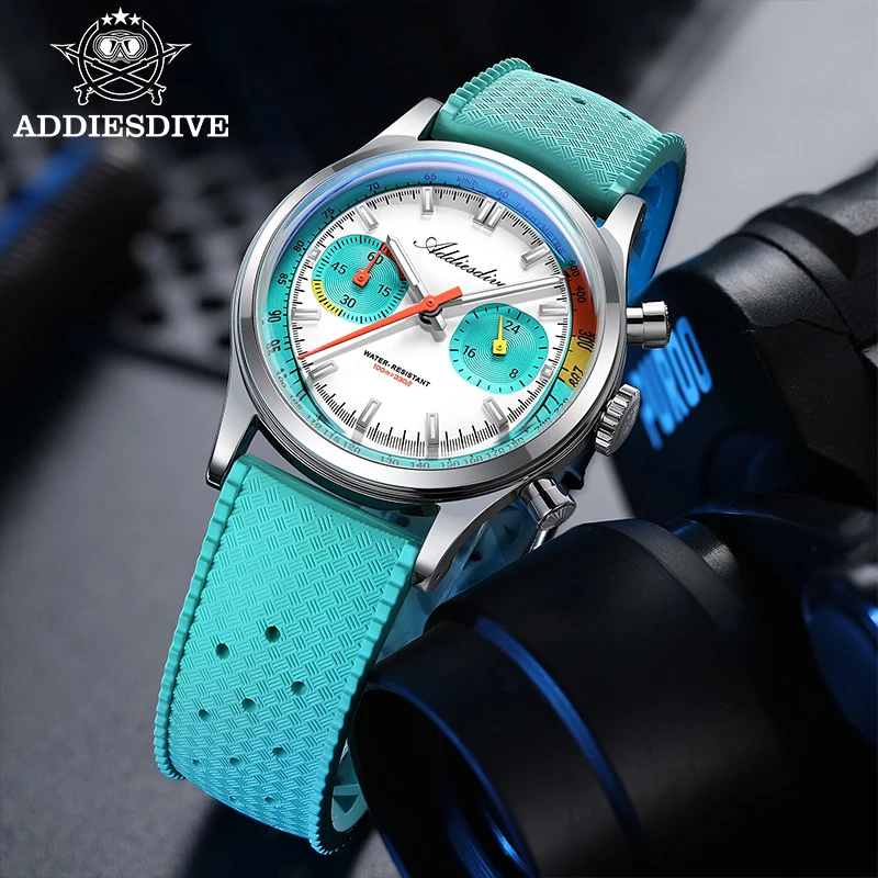 ADDIESDIVE New 38mm Quartz Watch Men VK64 Bubble Mirror 100m Waterproof Diving 316L Stainless Steel Chronogh Leisure Watches
ADDIESDIVE New 38mm Quartz Watch Men VK64 Bubble Mirror 100m Waterproof Diving 316L Stainless Steel Chronogh Leisure Watches