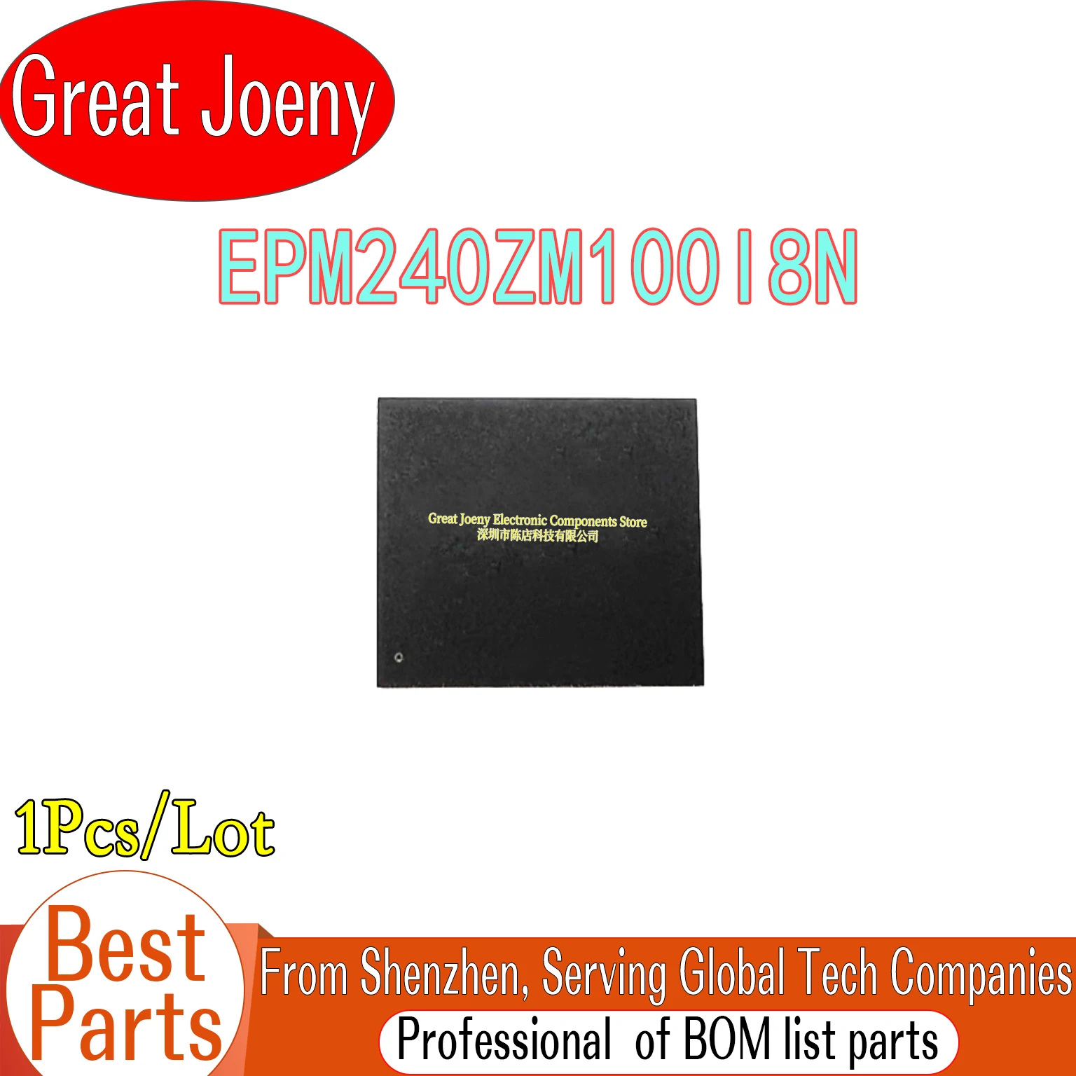 100% New Original EPM240ZM100I8N IC Chipset BGA-100
100% New Original EPM240ZM100I8N IC Chipset BGA-100