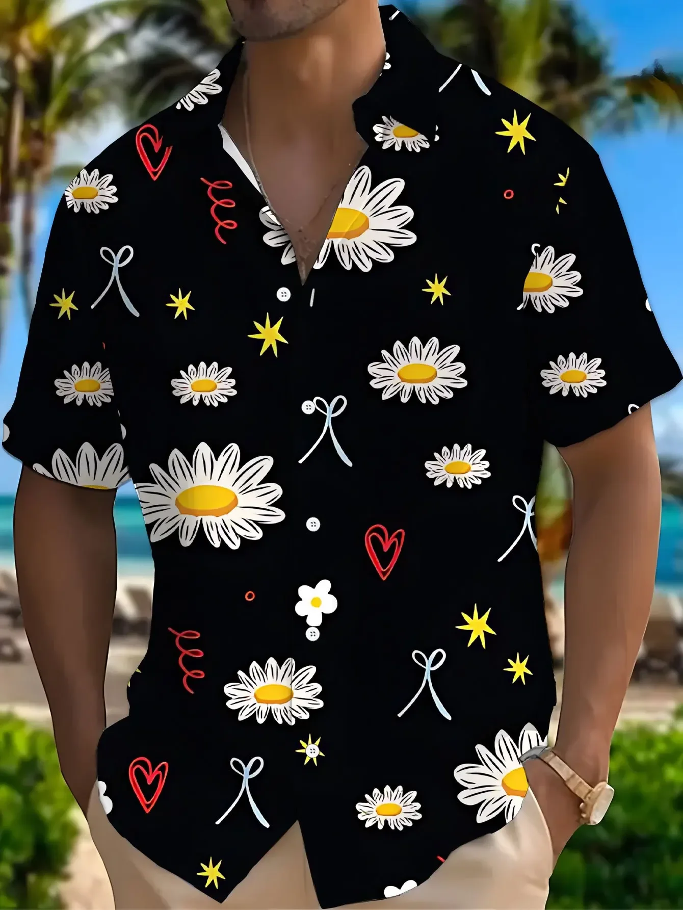 Summer Fashion Breathable Shirt Men Hawaiian Style Man Short Sleeve Casual Print Beach Party Holiday Outfit Tops
Summer Fashion Breathable Shirt Men Hawaiian Style Man Short Sleeve Casual Print Beach Party Holiday Outfit Tops