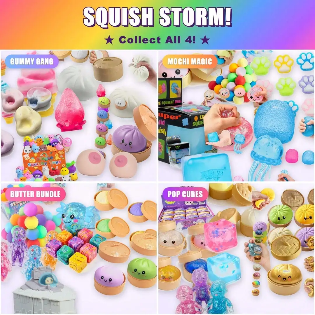 TOT 2026 Surprise Mystery Squish Box, Mixed Food & Cute Animal Soft Squeeze Anxiety Relief Toy, All Ages Collectible Surprise Holiday Gift Pack
TOT 2026 Surprise Mystery Squish Box, Mixed Food & Cute Animal Soft Squeeze Anxiety Relief Toy, All Ages Collectible Surprise Holiday Gift Pack