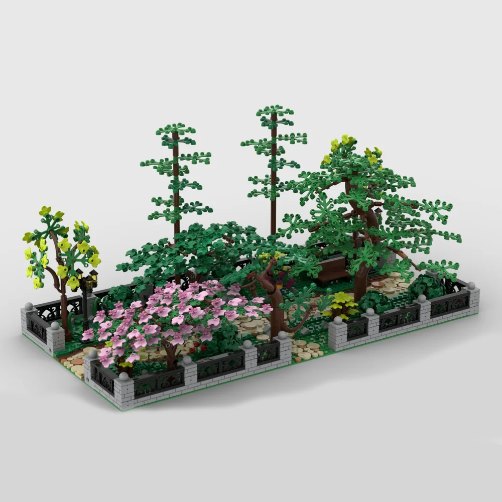 Spot MOC-205713 2083 шт., сборка мелких частиц, строительные блоки, современный город, уличный парк, модель здания, игрушечные украшения
Spot MOC-205713 2083 шт., сборка мелких частиц, строительные блоки, современный город, уличный парк, модель здания, игрушечные украшения