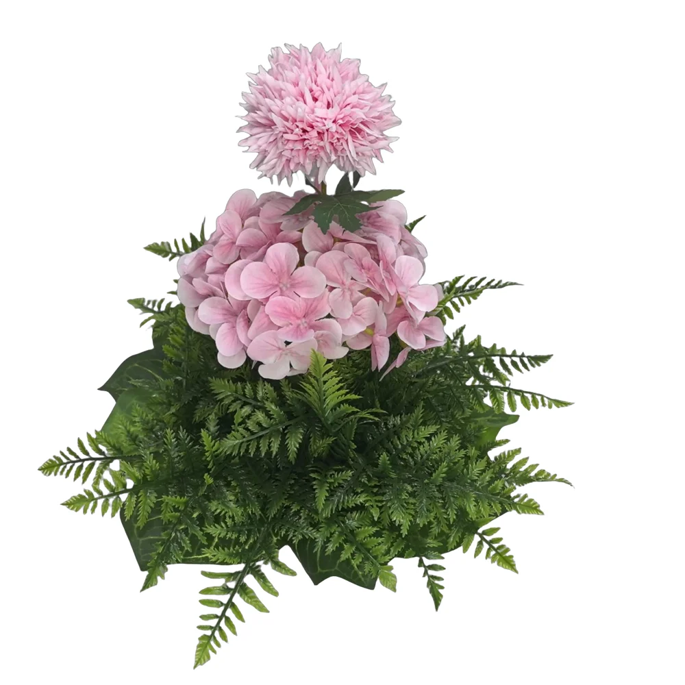 New artificial hydrangea wedding flower potted plant pot plant bonsai desktop decoration Potted home office
New artificial hydrangea wedding flower potted plant pot plant bonsai desktop decoration Potted home office